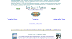 Desktop Screenshot of gulfcoastrentals.com