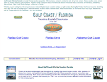 Tablet Screenshot of gulfcoastrentals.com